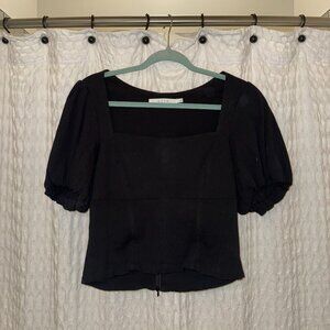 ASTR the Label Puff Sleeve Top